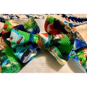 Grinch infant head wrap